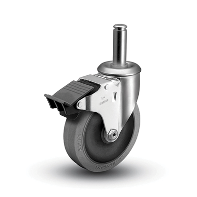 2 Series grip ring stem casters